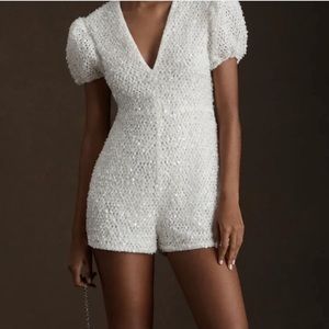 By Watters size 6 sequin romper